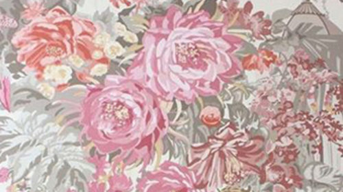 Mughal Garden Old Rose-Grey W6958-03